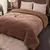 EDREDON FLANNEL CON CORDERO "RAYAS" KING SIZE - COL333/4BF4 en internet