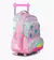 MOCHILA CARRO 18″ RAINBOW POP IT ROSA CON LUZ LED F6301
