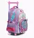 MOCHILA FOOTY CARRO 18″ I LOVE NEGRA CON LUZ LED F6311 - Mundo Moda