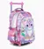 MOCHILA FOOTY CARRO 18″ SWEET LEOPARD ROSA Y LILA CON LUZ LED F6351 en internet