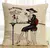 FUNDA DE ALMOHADON RÚSTICA VARIOS DISEÑOS X 2 UNIDADES - HY/M515.3 - comprar online