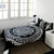 EDREDON FLANNEL CON CORDERO "MANDALA" TWIN SIZE - ED947