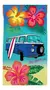 Toallon Playero Estampado Amarelo 100% Algodon 70x140 MUNDO MODA KIDS en internet