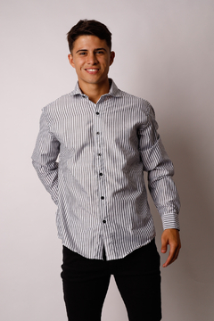 CAMISA RAYAS CHICAS MANGAS LARGAS - comprar online