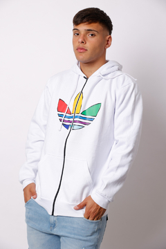 CAMPERA ADIDAS LOGO MULTICOLOR
