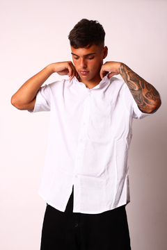 CAMISAS DE LINO CUELLO MAO (MANGAS CORTAS SU) en internet