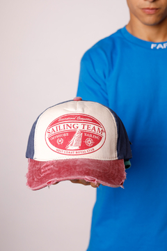 GORRA 3 COLORES SAILING TEAM