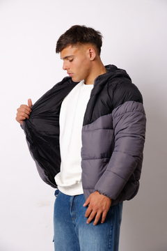 CAMPERA PUFFER COMBINADA - comprar online