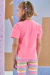 Blusa Infantil Kukiê Verão em Meia Malha Rosa na internet