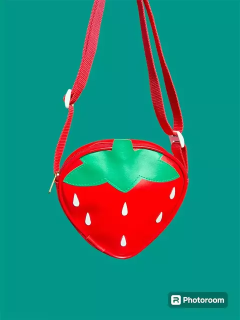 Bolsa Infantil Formato Morango - comprar online
