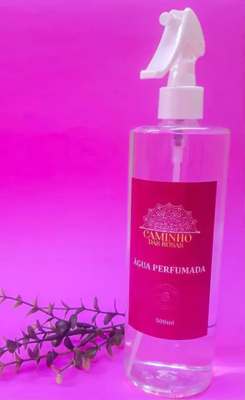 Água perfumada algodão