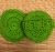 Ecopad crochê verde