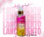 PINK YELLOW BODY SPLASH