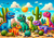 @SILV_IA.ARTE - Familia de dinos