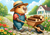 @SILV_IA.ARTE - Capibara jardinero - comprar online