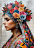 @SILV_IA.ARTE - Lady en collage IV - comprar online