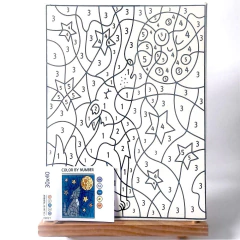 Bastidor para pintar + témperas - Lobito - comprar online