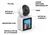 CAMARA DE SEGURIDAD CON VISOR (QS-V5) - comprar online