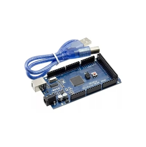 Placa Compatible Arduino MEGA 2560 R3 16U2 con cable