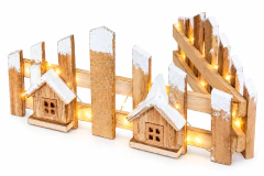 CERCA DECORATIVA NATALINA 76 CM X 2 CM X 20 CM - comprar online