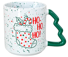 CANECA NATALINA DECORADA 450ML
