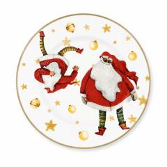 PRATO SOBREMESA NATAL ALLEANZA 20CM - comprar online