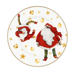 PRATO SOBREMESA NATAL ALLEANZA 20CM