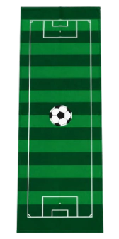 TRILHO DE MESA CAMPO DE FUTEBOL - UN