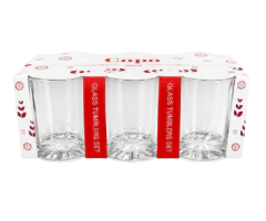 CONJ 6 PCS COPOS DE 300ML