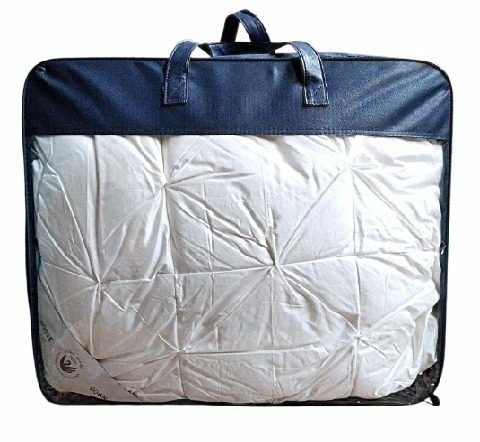 Lu3008 - Enchimento para Edredom, Branco, 1,9m X 2,2m, Feito de Algodão, Poliéster e Pena de Ganço - comprar online