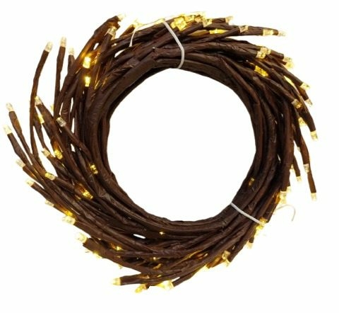 Lu3100-pisca-pisca Natalino Led Formato Galho, 144 Lâmpadas Amarelas, 2m, Alimentado a Eletricidade, - comprar online