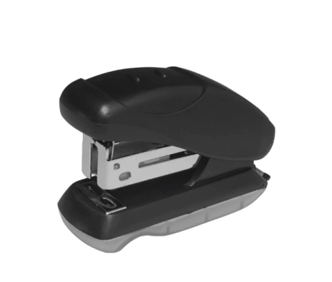Mini Grampeador Preto p/12 folhas -BRW