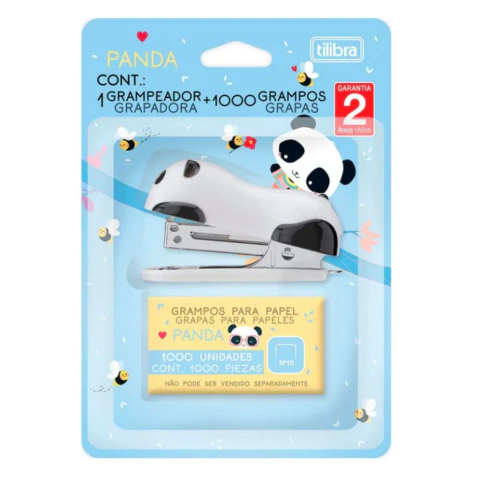 Mini Grampeador Panda- Tilibra