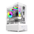 Imagen de Gabinete Gamer Sentey 6100-Sf Black H10 Vidrio Templado