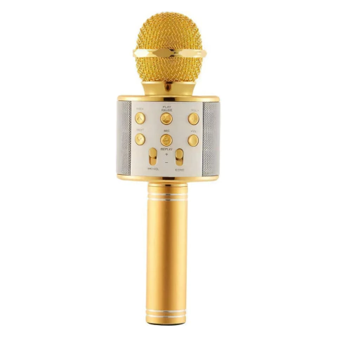 Microfono con Parlante Karaoke WS-858