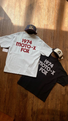 REMERA FOX MOTO-X OVERSIZED SS TEE CELESTE