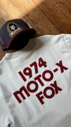 REMERA FOX MOTO-X OVERSIZED SS TEE CELESTE - comprar online