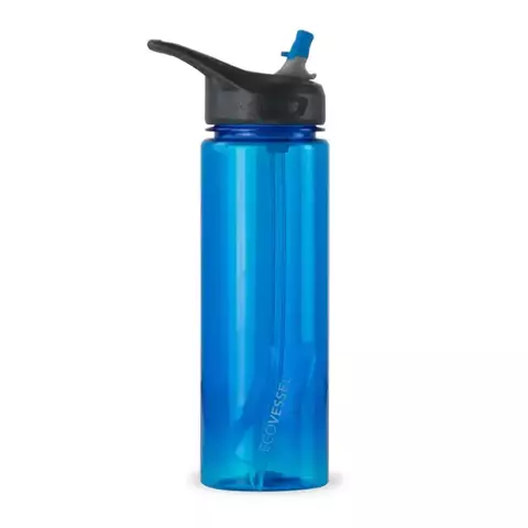 ECOVESSEL WAVE TERMO PLASTICO TRITAN LIBRE BPA BPS HUDSON BLUE 24 oz/ 709 ml Precio regular