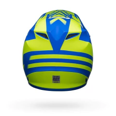 Imagen de CASCO BELL MX-9 MIPS DISRUPT MATTE CLASSIC BLUE/HI-VIZ YELLOW