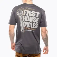 REMERA FASTHOUSE Spanner Tee - Graphite Black en internet