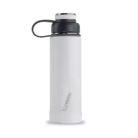 BOULDER TERMO ACERO INOXIDABLE TRIMAX CON INFUSOR WHITEOUT 20oz/ 591 ml ECOVESSEL