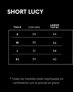 SHORT LUCY - comprar online