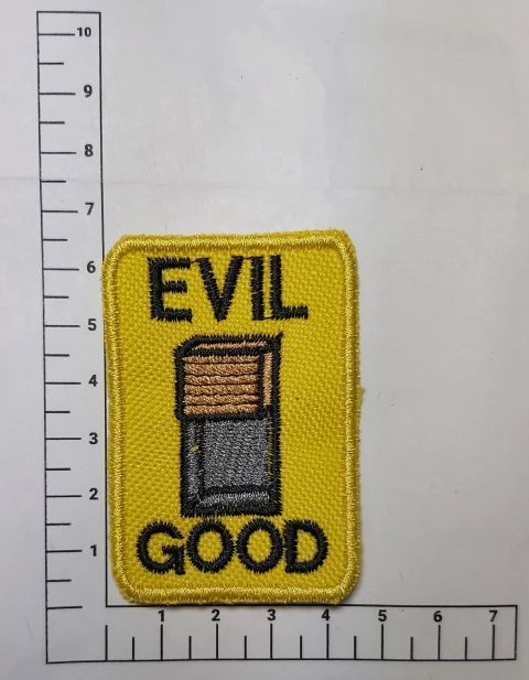 PARCHE TERMOADHERIBLE EVIL/GOOD (LOS SIMPSONS)