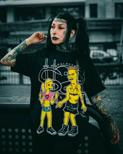 REMERA ZEF (DIE ANTWOORD FT. LOS SIMPSONS) - comprar online