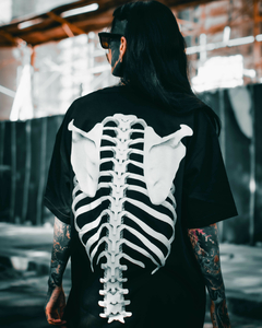 REMERA BONES FULL (GLOW IN THE DARK) - comprar online