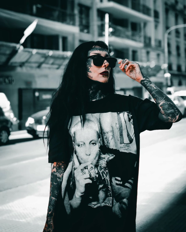 Remera Yolandi de Die Antwoord de Kalaka