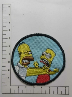 PARCHE TERMOADHERIBLE HOMERO & BART (LOS SIMPSONS)