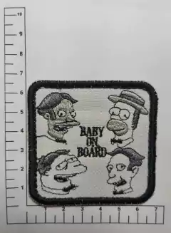 PARCHE TERMOADHERIBLE BORBOTONES (LOS SIMPSONS)