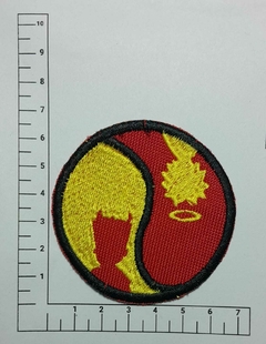 PARCHE TERMOADHERIBLE YIN YANG LOS SIMPSONS