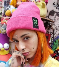 BEANIE LISO *ROSA*